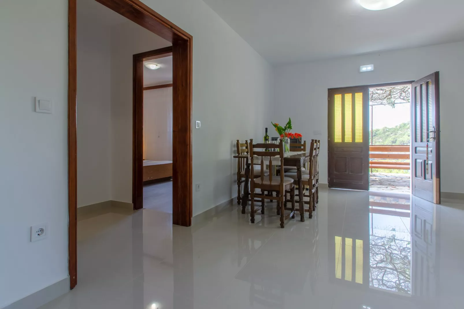 Panoramic Apartments Anić - Superior Two Bedroom Apartment with Terrace and Sea View (A1)-Dining room