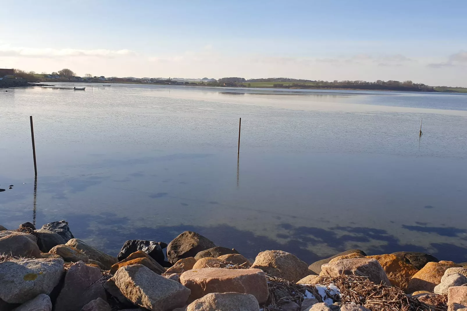 8 person holiday home in Knebel-Water view