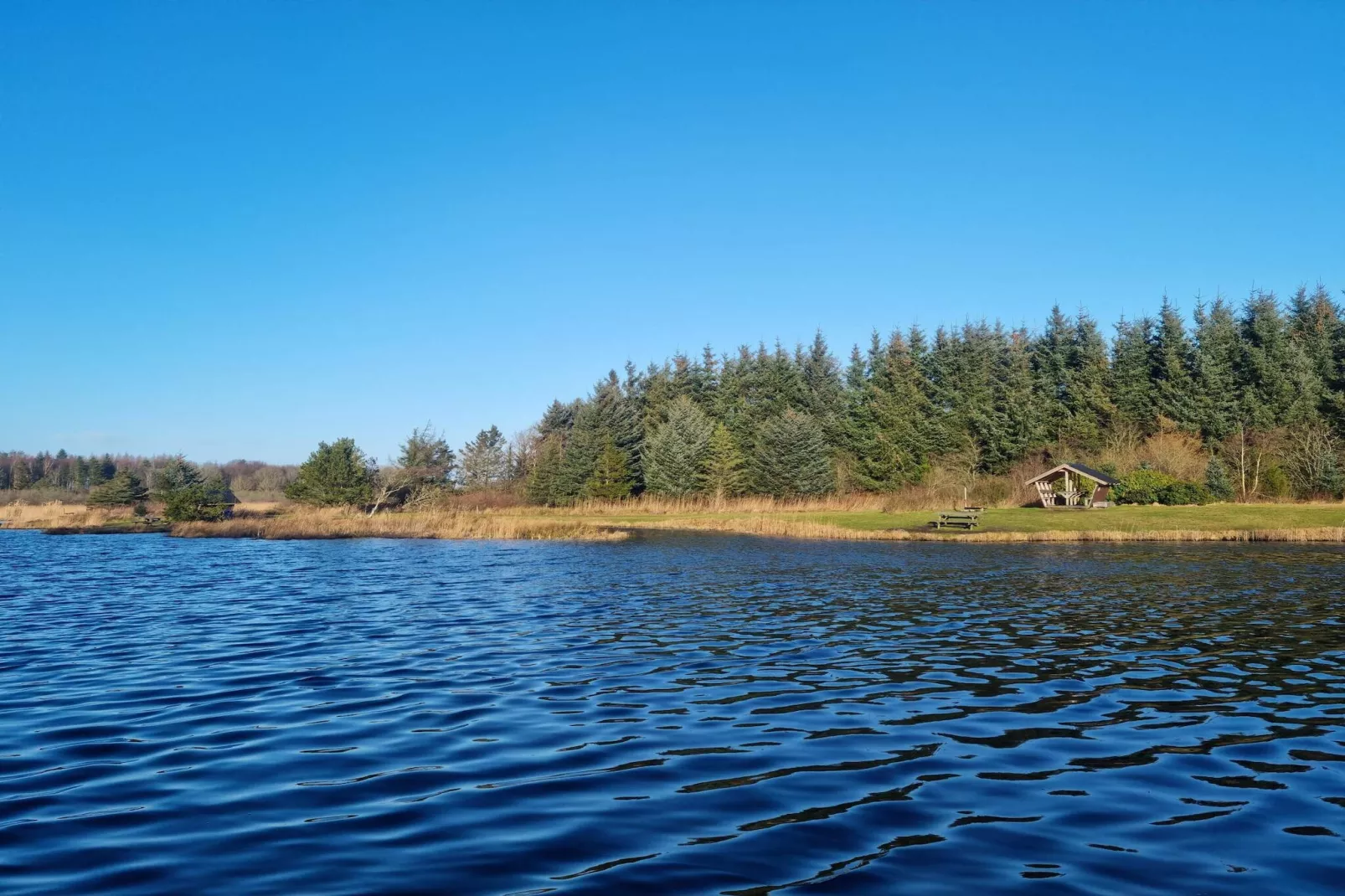 Maison de vacances pour 4 a Bøvlingbjerg-Vue sur l'eau