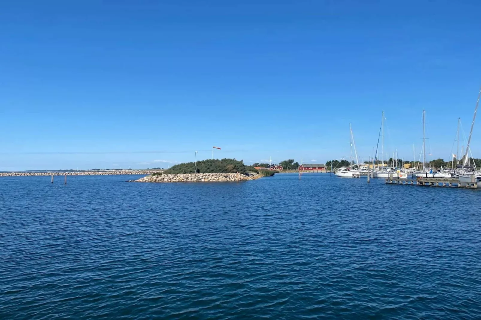 Retro Strand Ruckzug in Gedesby-Wasserblick