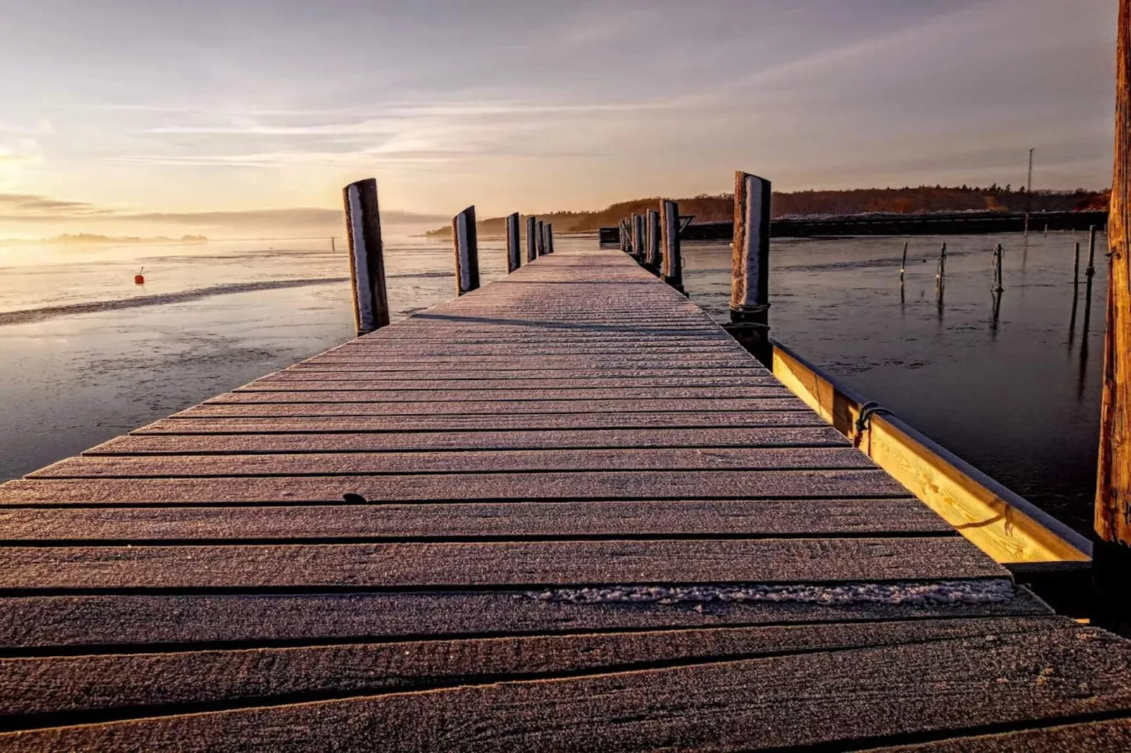 Maison de vacances pour 6 a Skibby-By Traum-Vue sur l'eau