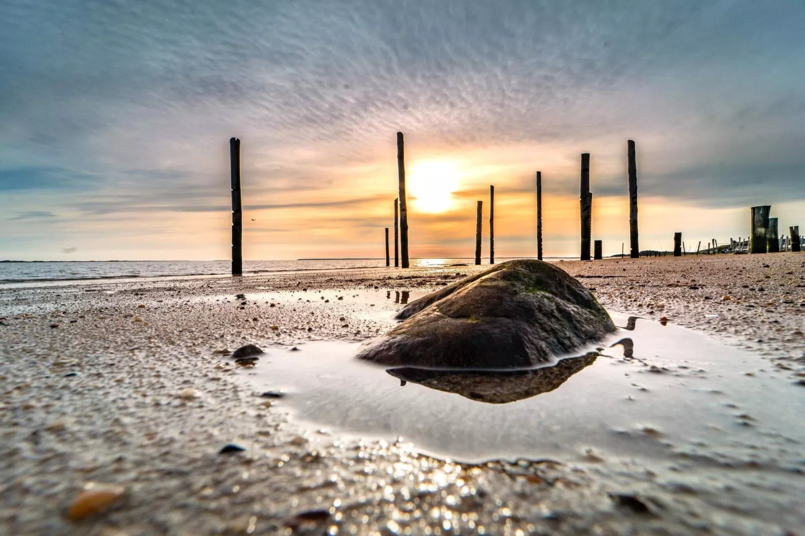 3 Personen Ferienhaus in Esbjerg V-By Traum-Wasserblick
