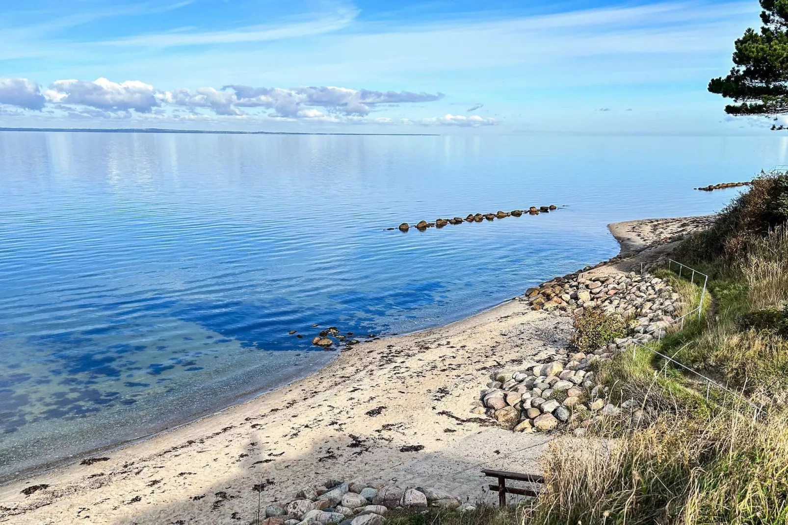 Ferienhaus mit Blick auf Baring Vig-Wasserblick