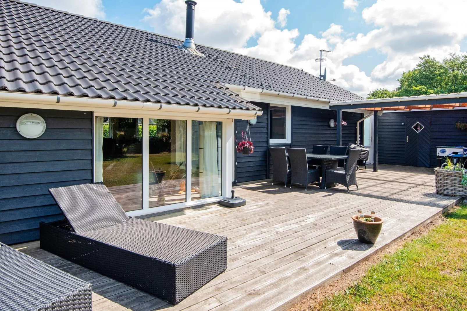 8 Personen Ferienhaus in Hemmet-By Traum-Aussicht