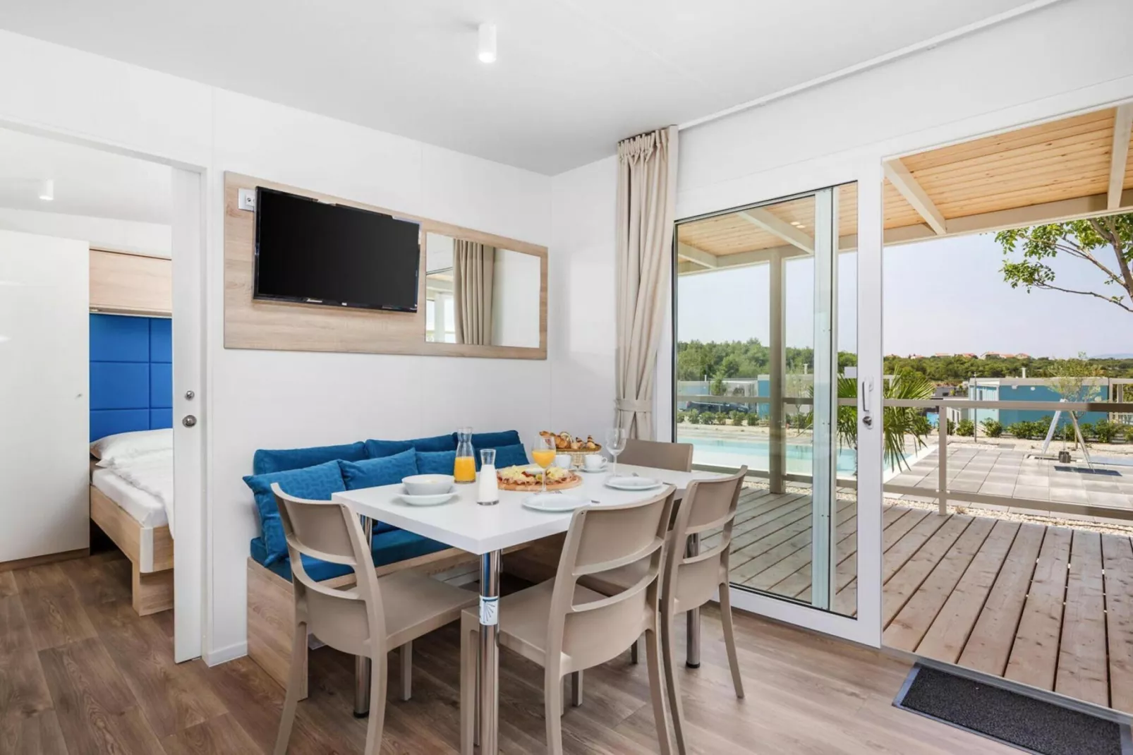 Mobile Homes, Omisalj-Mobilhome GOLD-Esszimmer