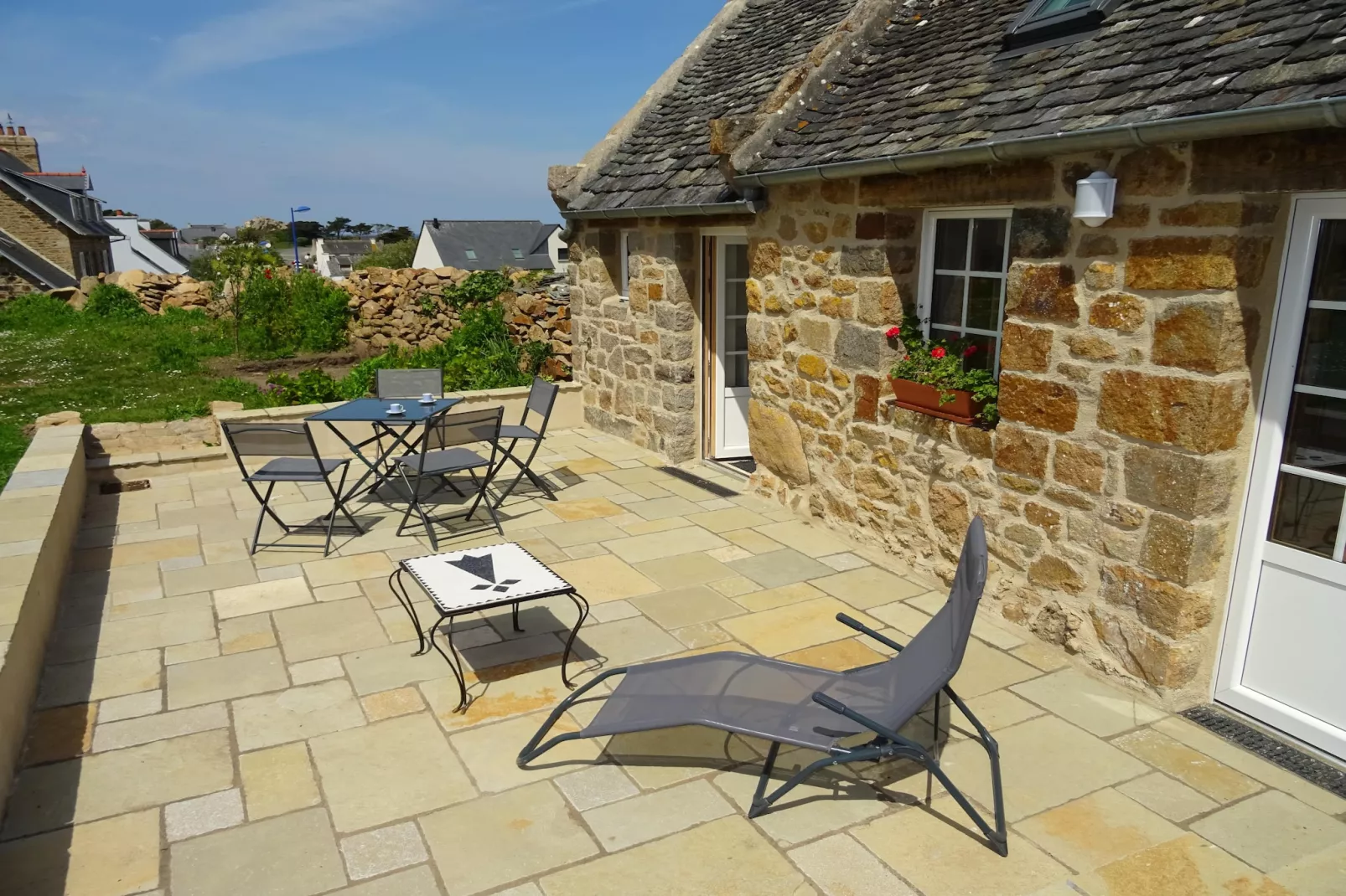 Holiday Home Plougasnou-Terrasse / balcon