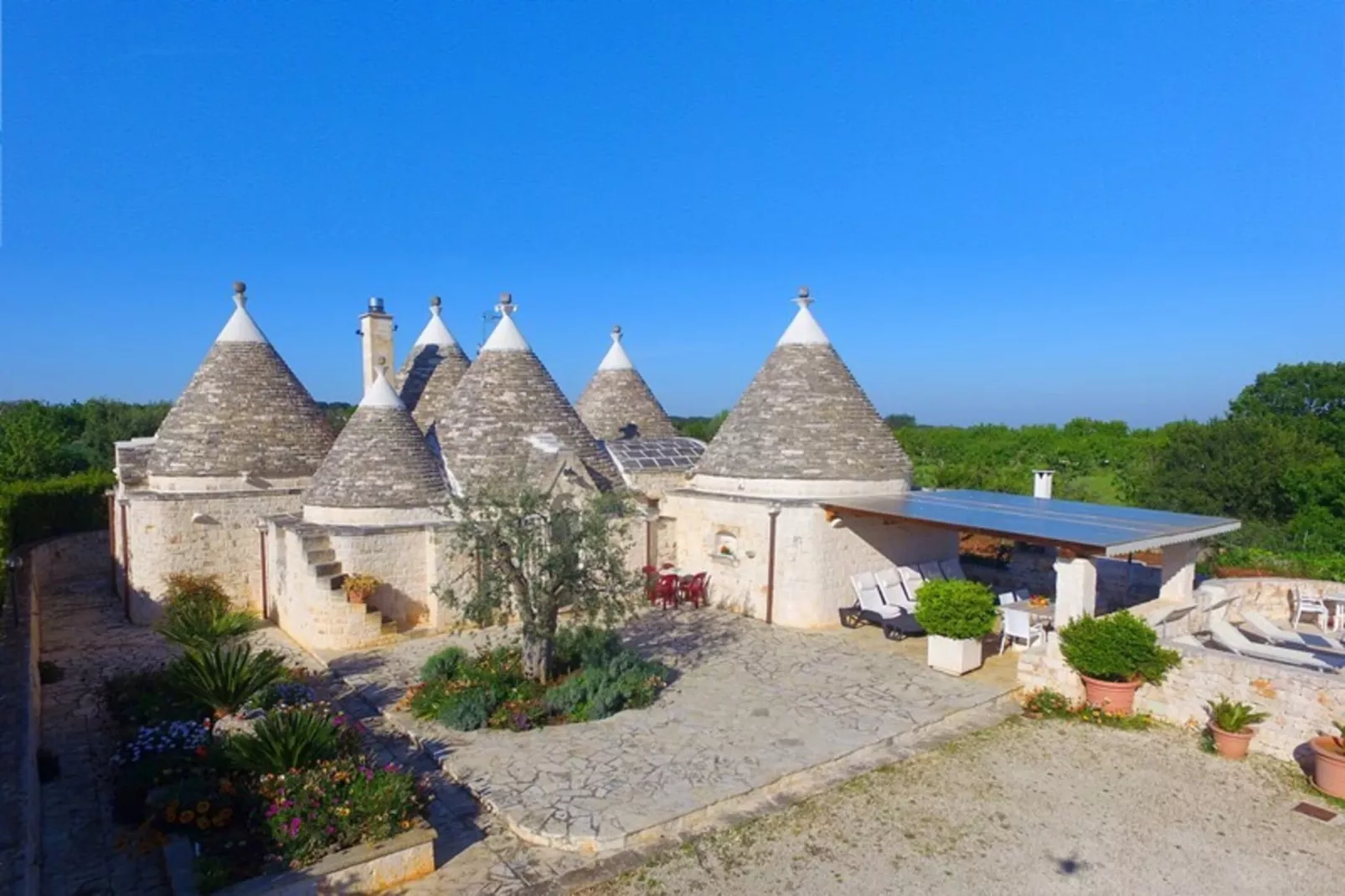 Holiday home Cisternino-Trullo Ulivo Antico-Extérieur été