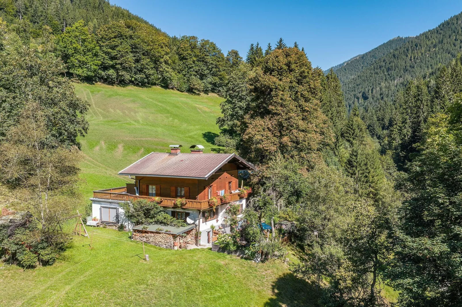 FeWo Kleinpötting Hüttau-Außenbereich Sommer