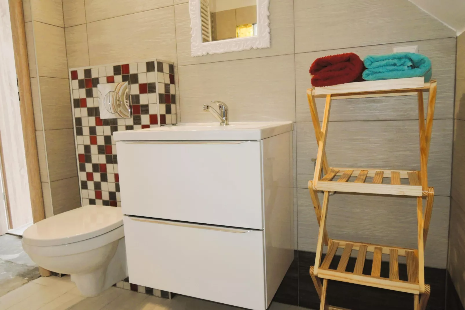 Holiday home in Darzowice-Bathroom