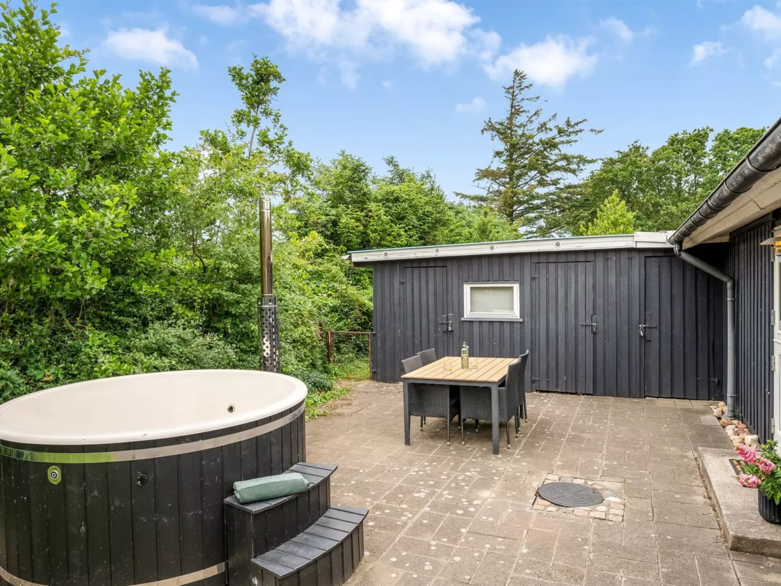 "Embla" - 500m to the fjord-Dehors