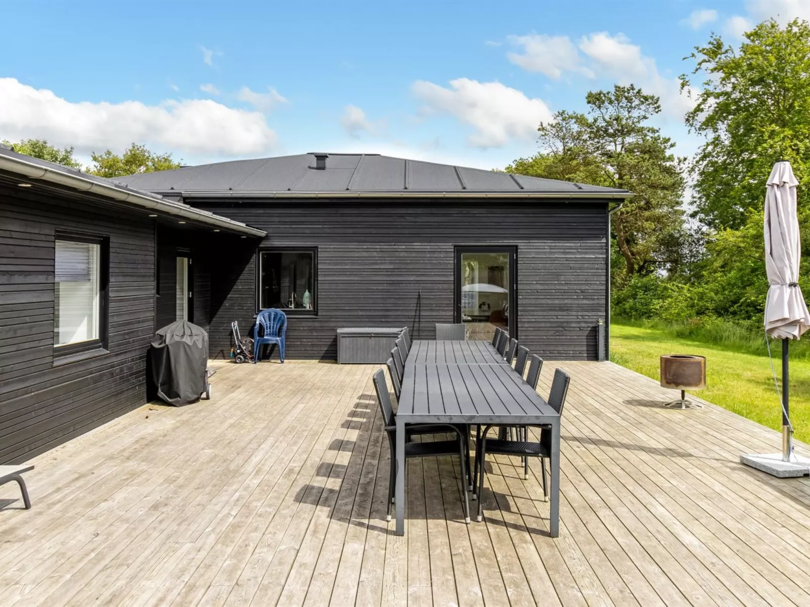 "Christiern" - 4.5km from the sea-Dehors