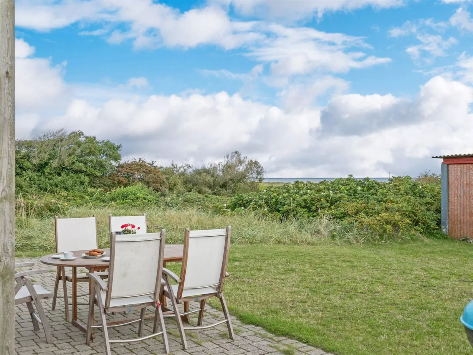 "Matthias" - 400m to the fjord-Dehors