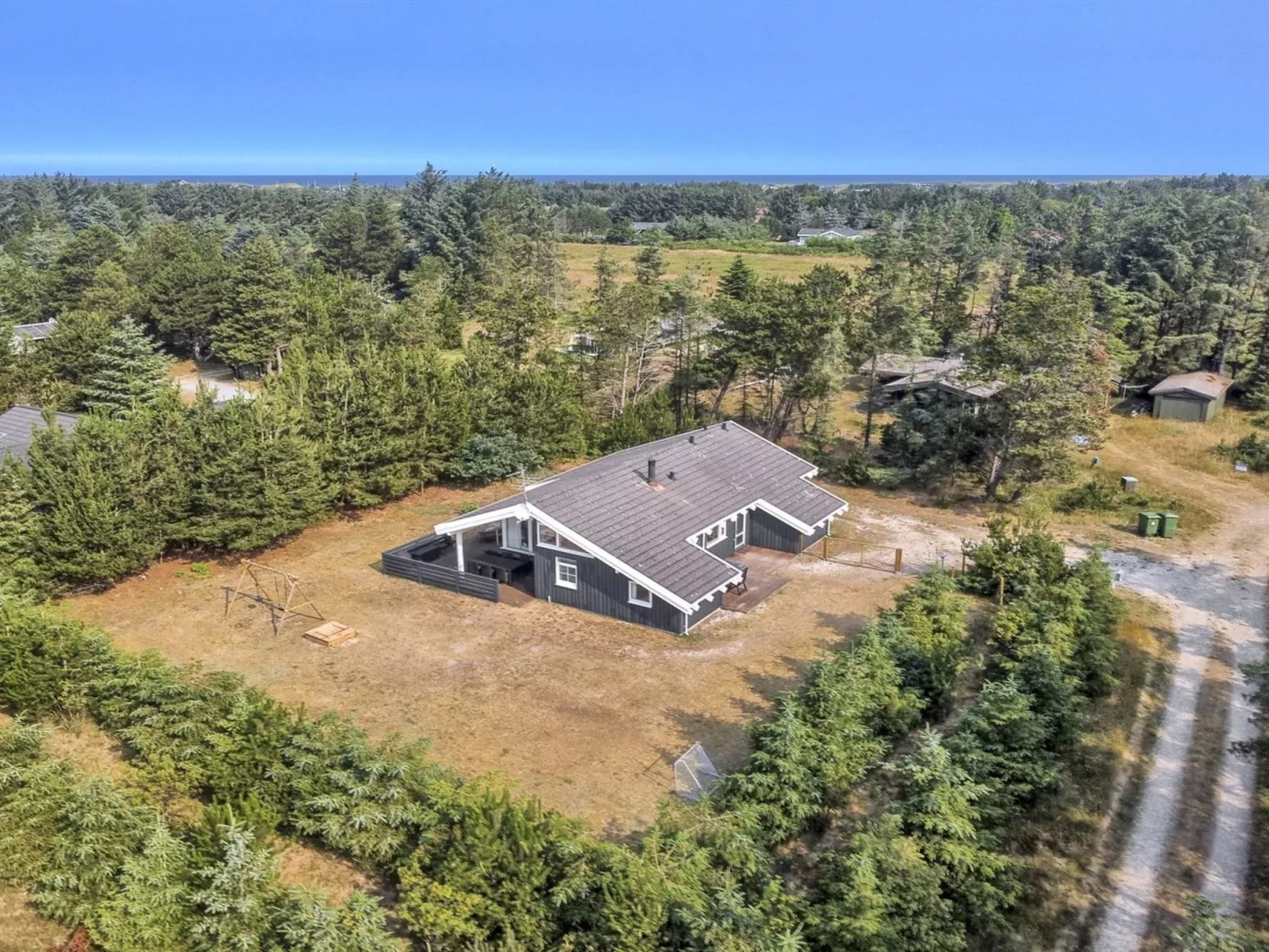 "Kragh" - 950m from the sea-Dehors