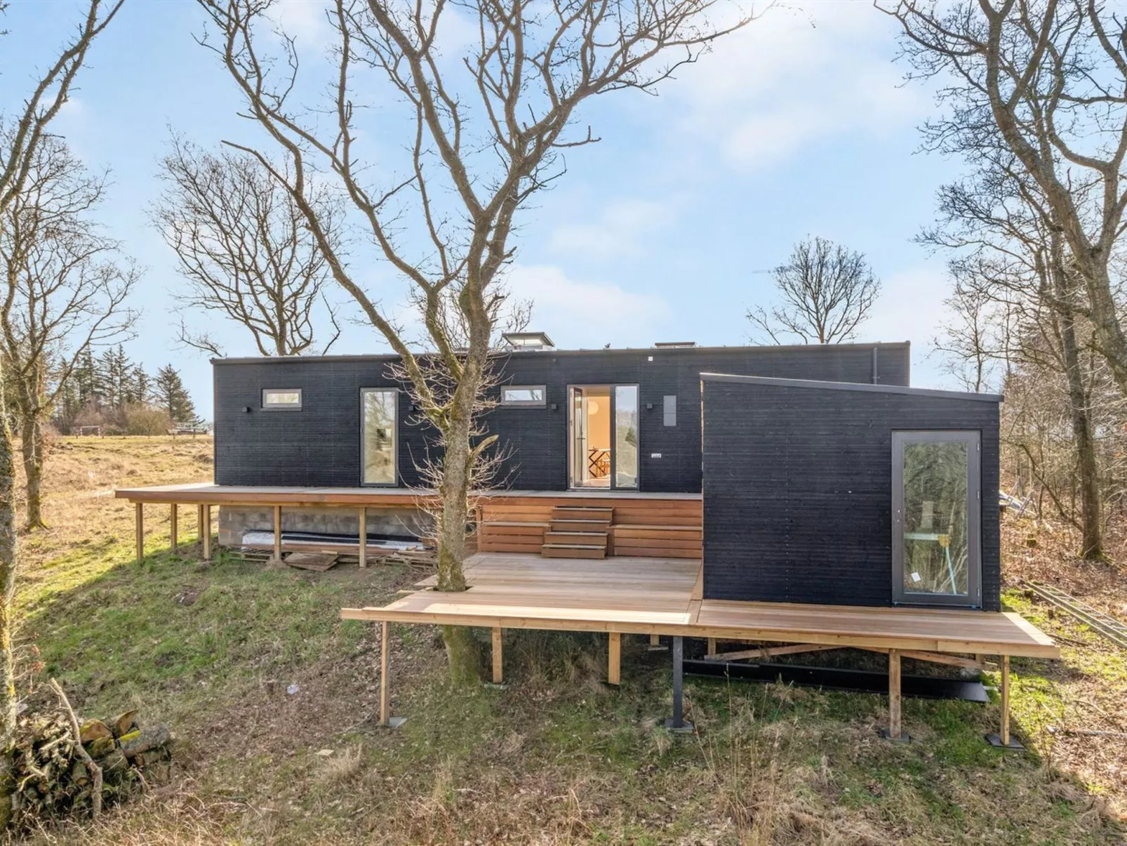 "Haubert" - 500m to the fjord-Dehors