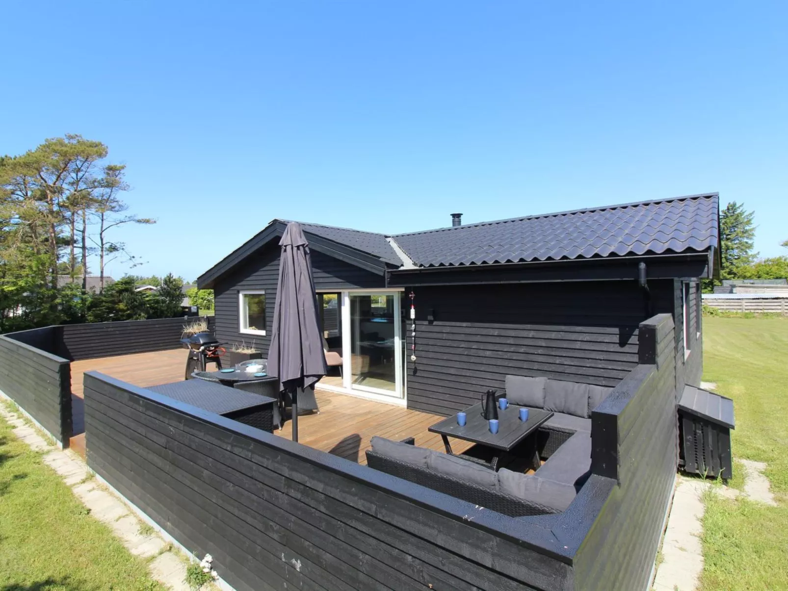 "Kamp" - 700m from the sea-Dehors