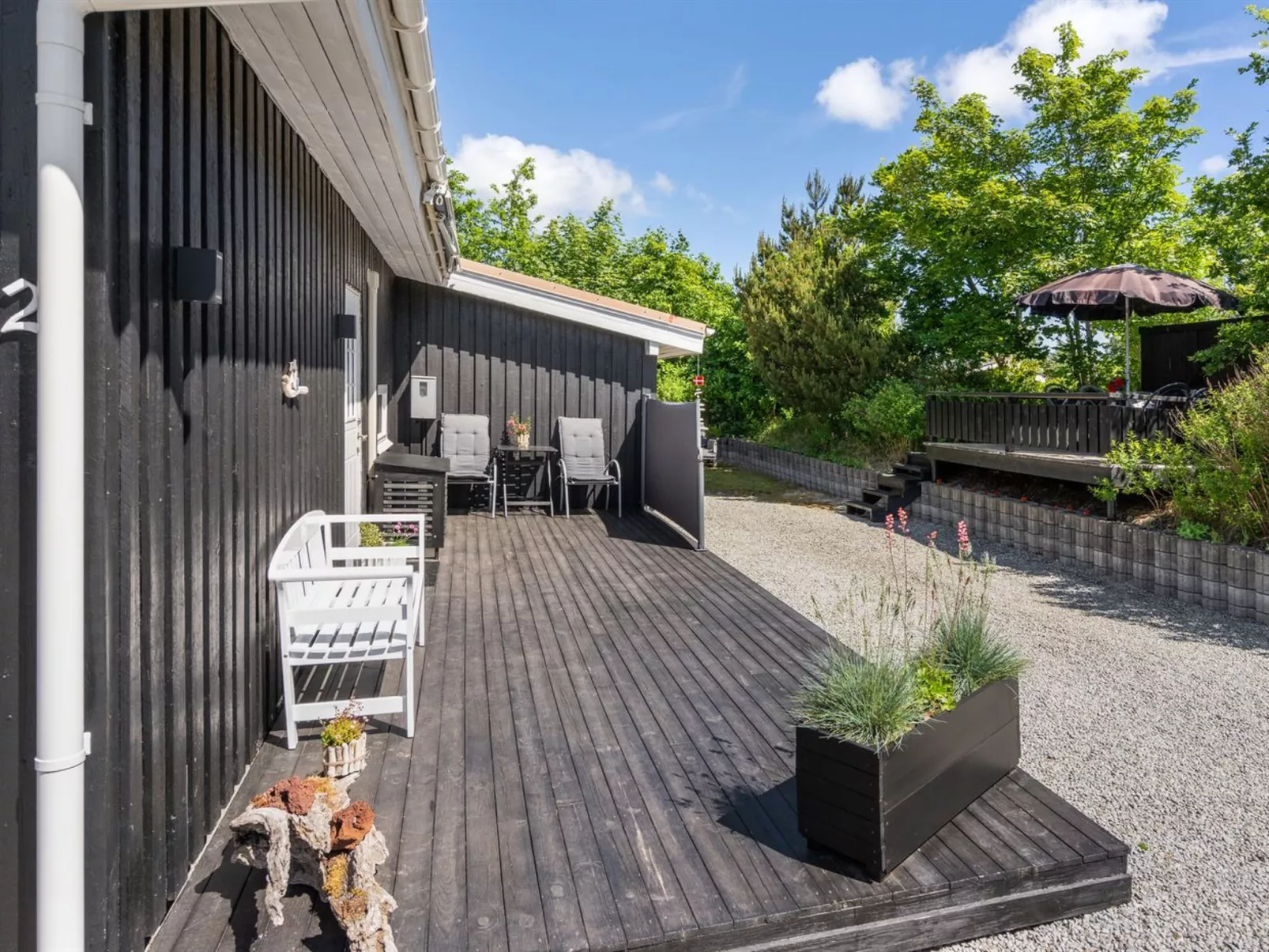 "Tiina" - 1km from the sea-Dehors