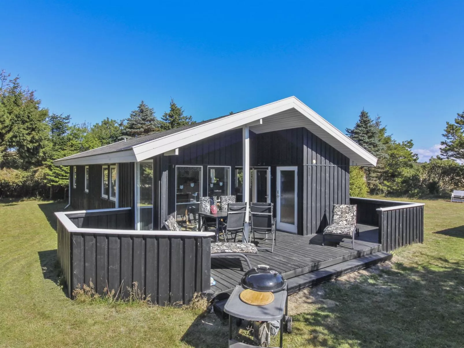 "Birgid" - 900m from the sea-Dehors