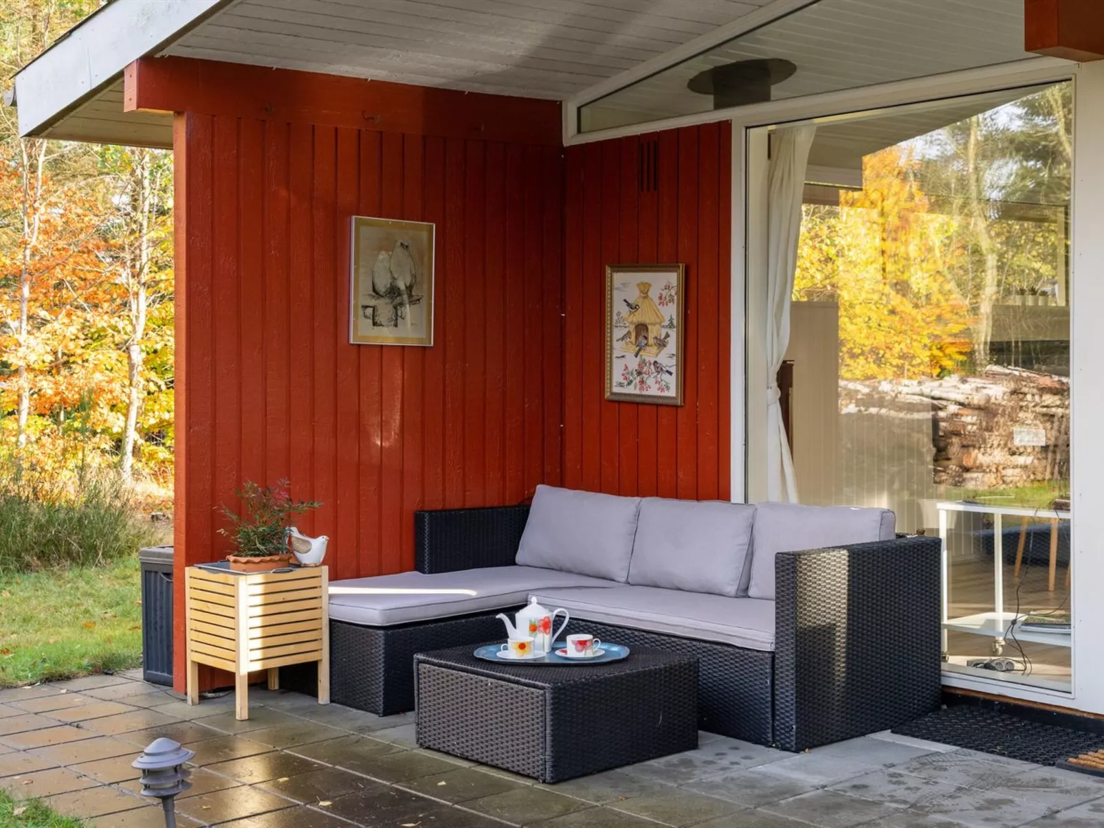 "Calli" - 400m to the fjord-Dehors