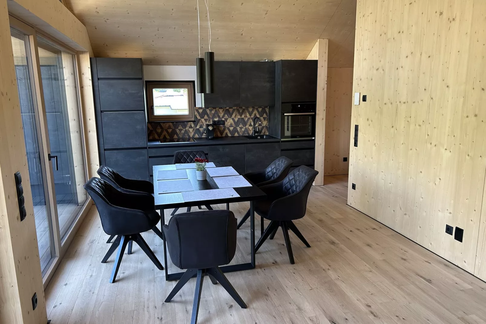 Penthouse in Mieders-Dining room