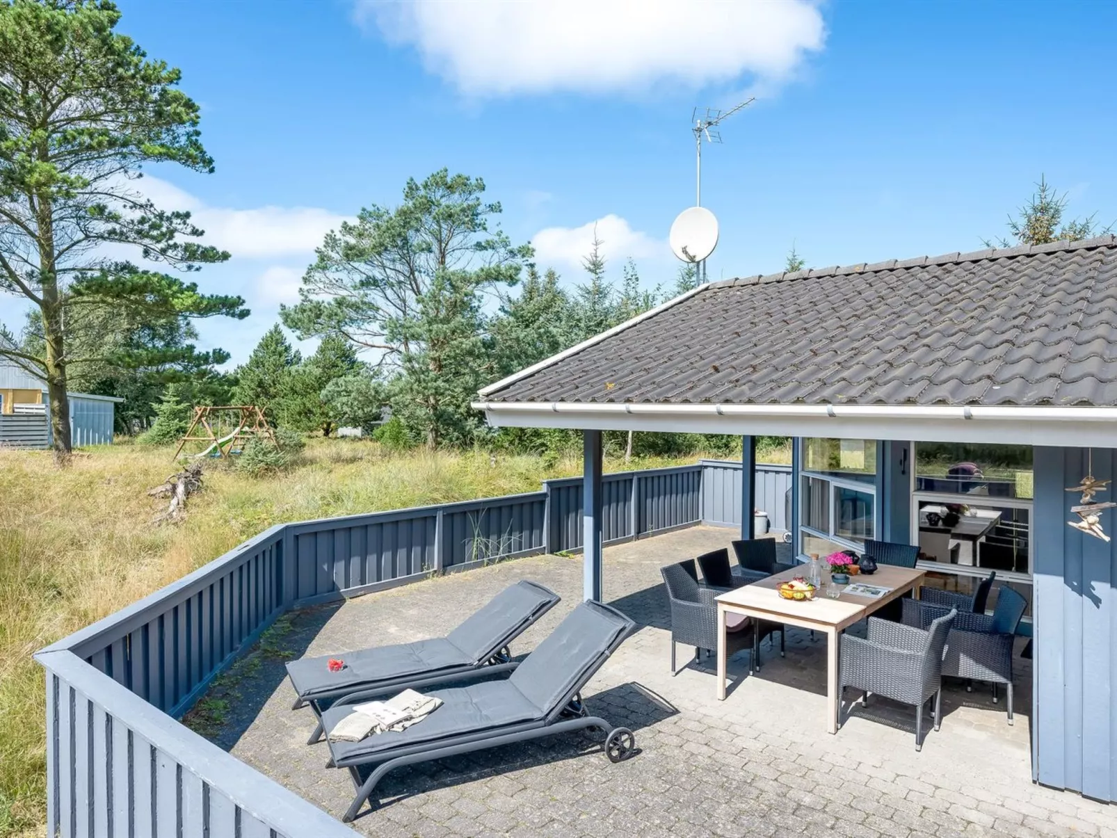 "Birgita" - 700m from the sea-Draußen