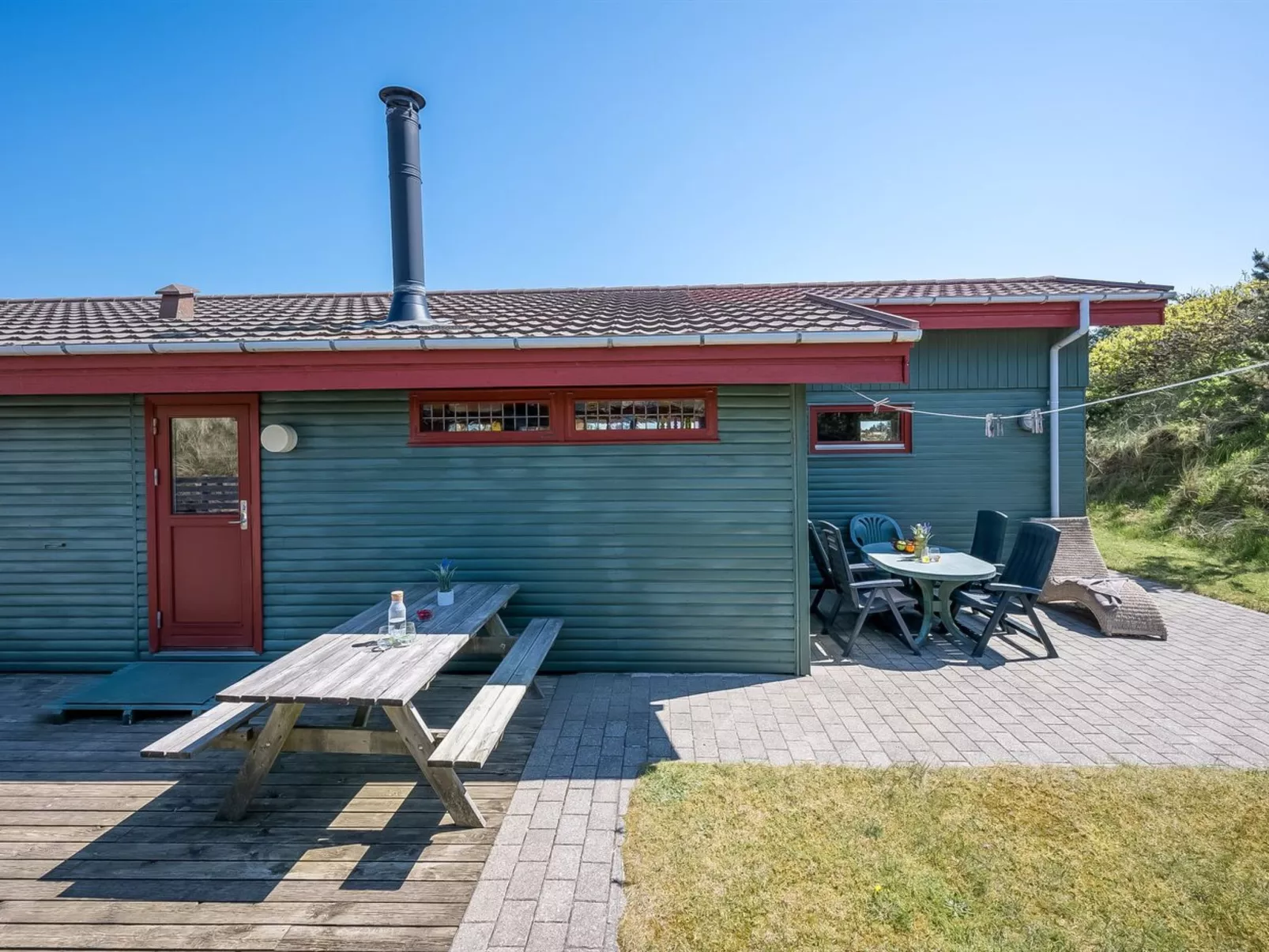 "Steni" - 250m from the sea-Draußen