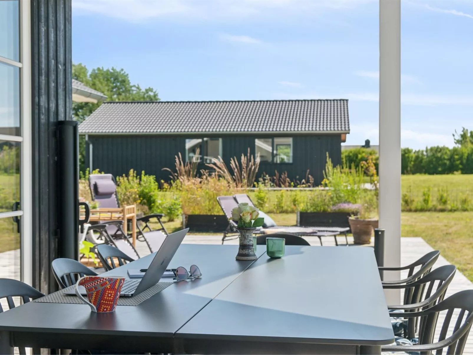 "Annerose" - 550m from the sea-Dehors