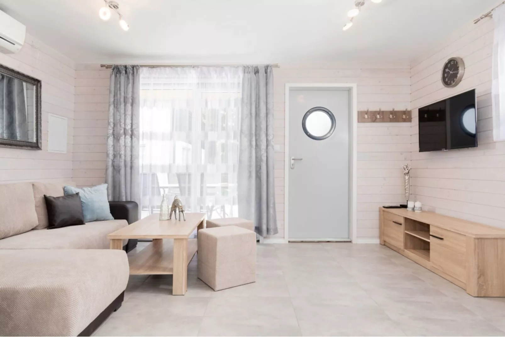 Domki letniskowe niedziela-niedziela Pobierowo-Wohnzimmer