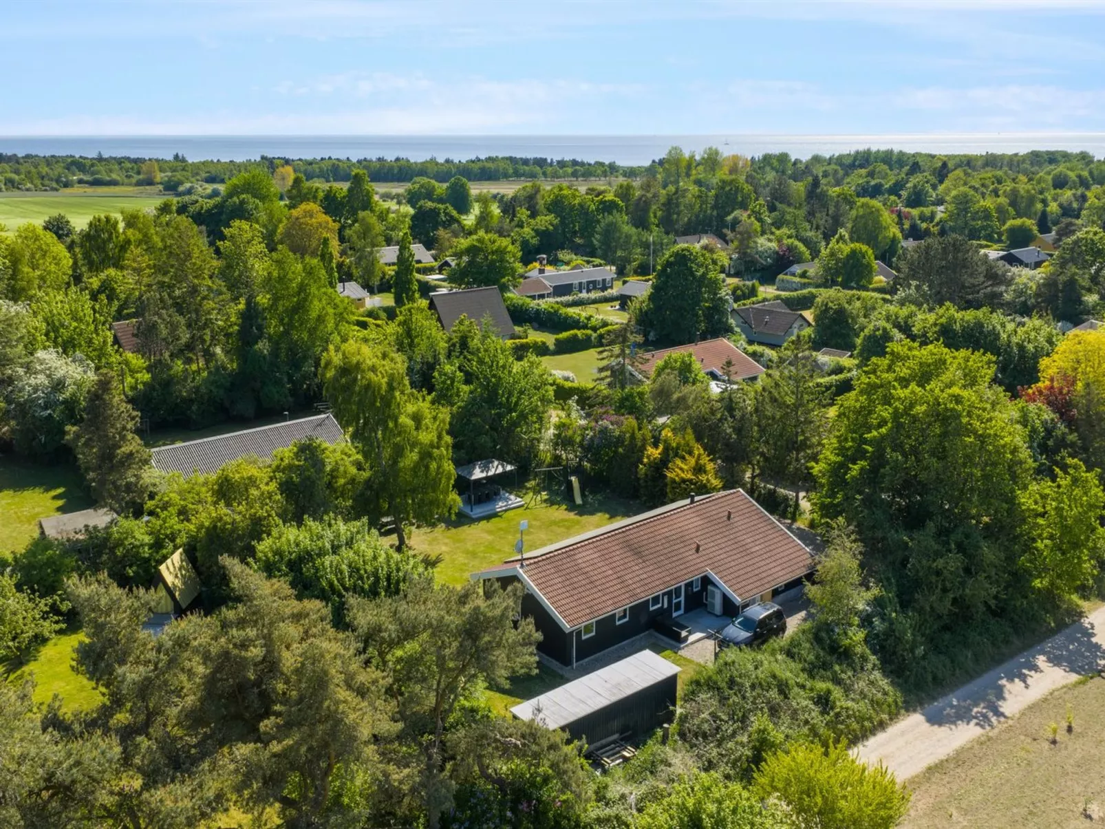 "Jorinde" - 1km from the sea-Dehors