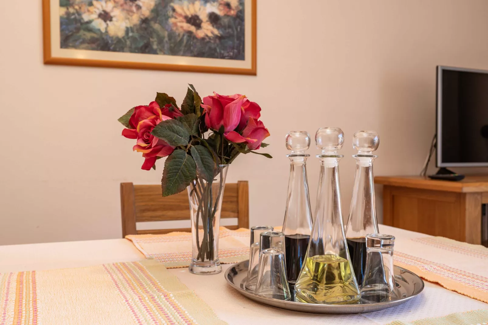 Villa Alegria Cavtat - One Bedroom Apartment with Balcony and Sea View (Apartment A)-Indoor