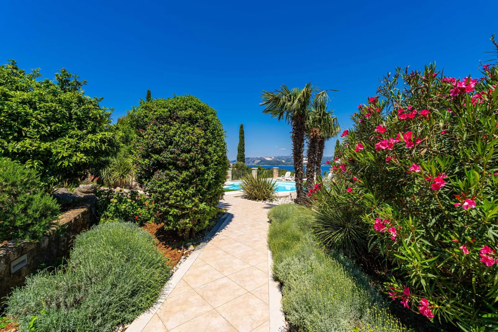Villa Alegria Cavtat - Two Bedroom Apartment with Balcony and Sea View (Apartment B)-Swimming pool