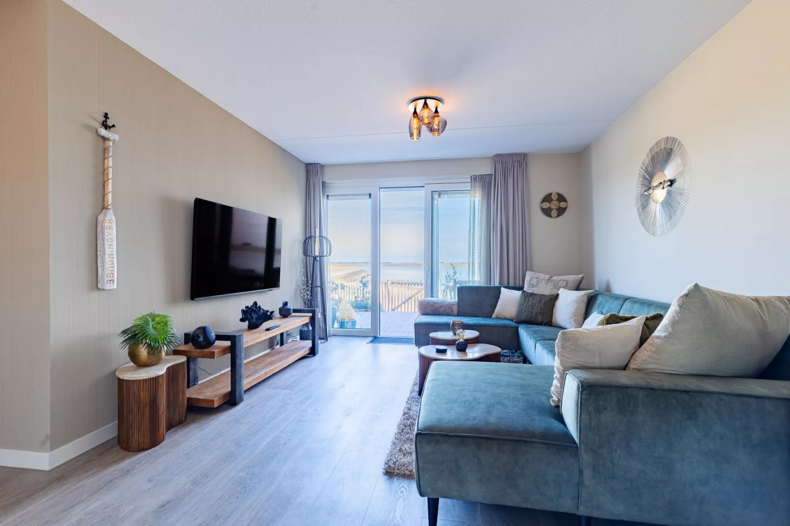 Luxe appartement Vista Maris 'Somaris' - Havenweg 8-50  Sint-Annaland-Wohnzimmer