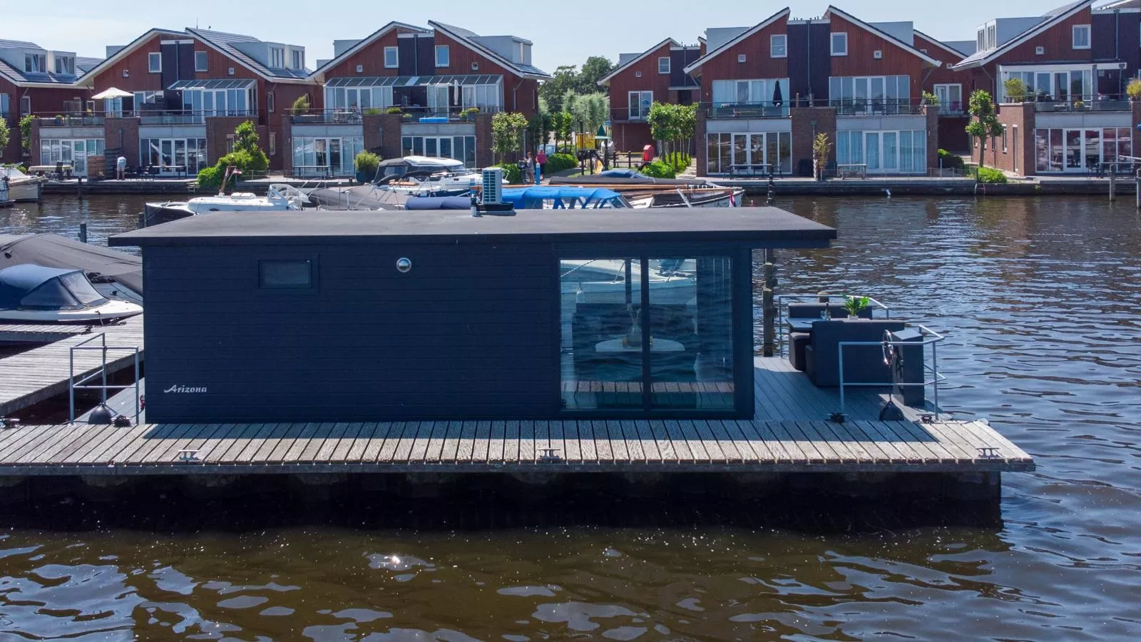 Tiny houseboat Parel I - airco-Exterior summer