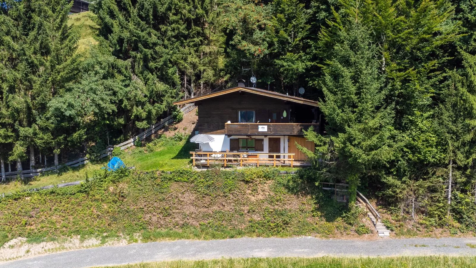 Sonnenhütte-Außenbereich Sommer