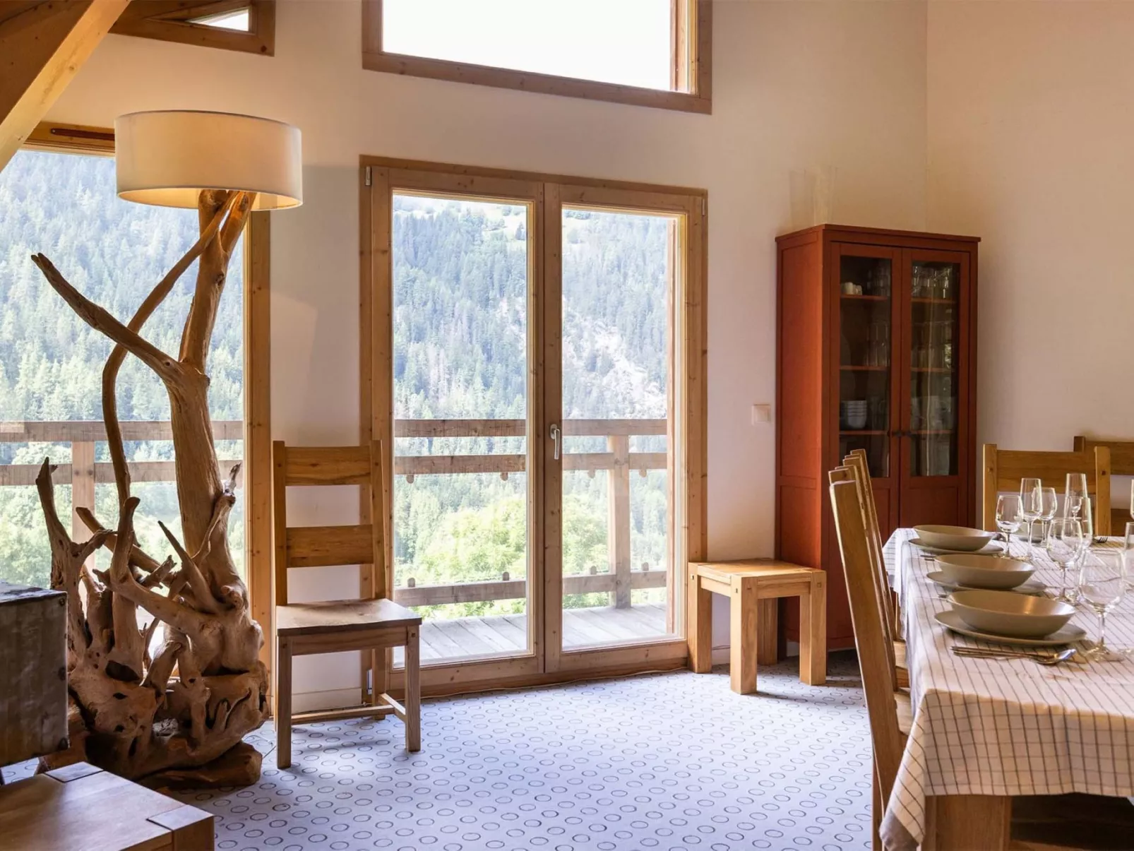 Chalets Les Amis-Drinnen