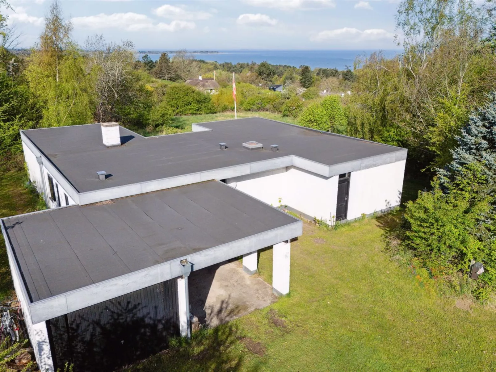 "Brodde" - 550m from the sea-Dehors