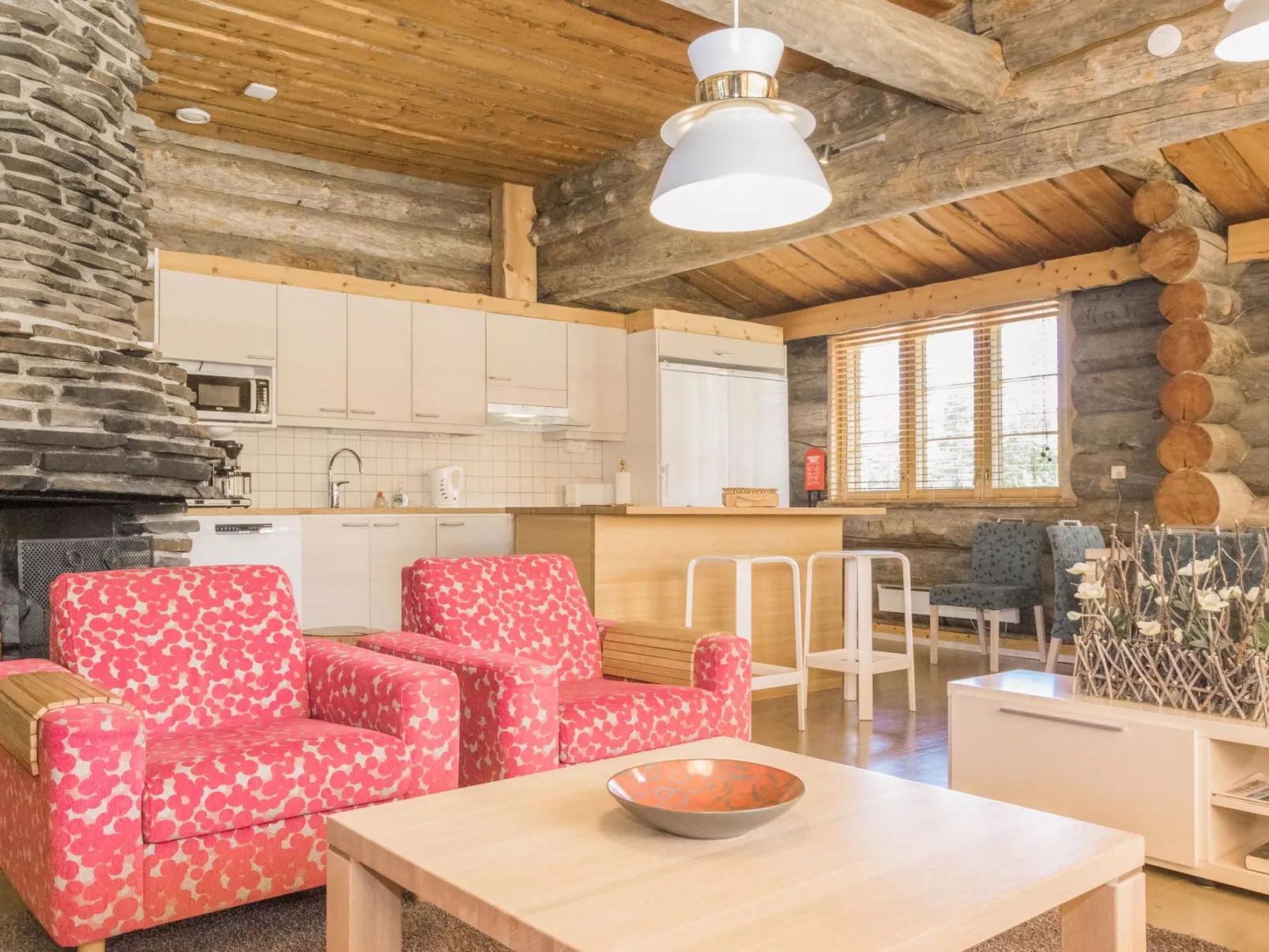 Kiilopään maja-Dedans