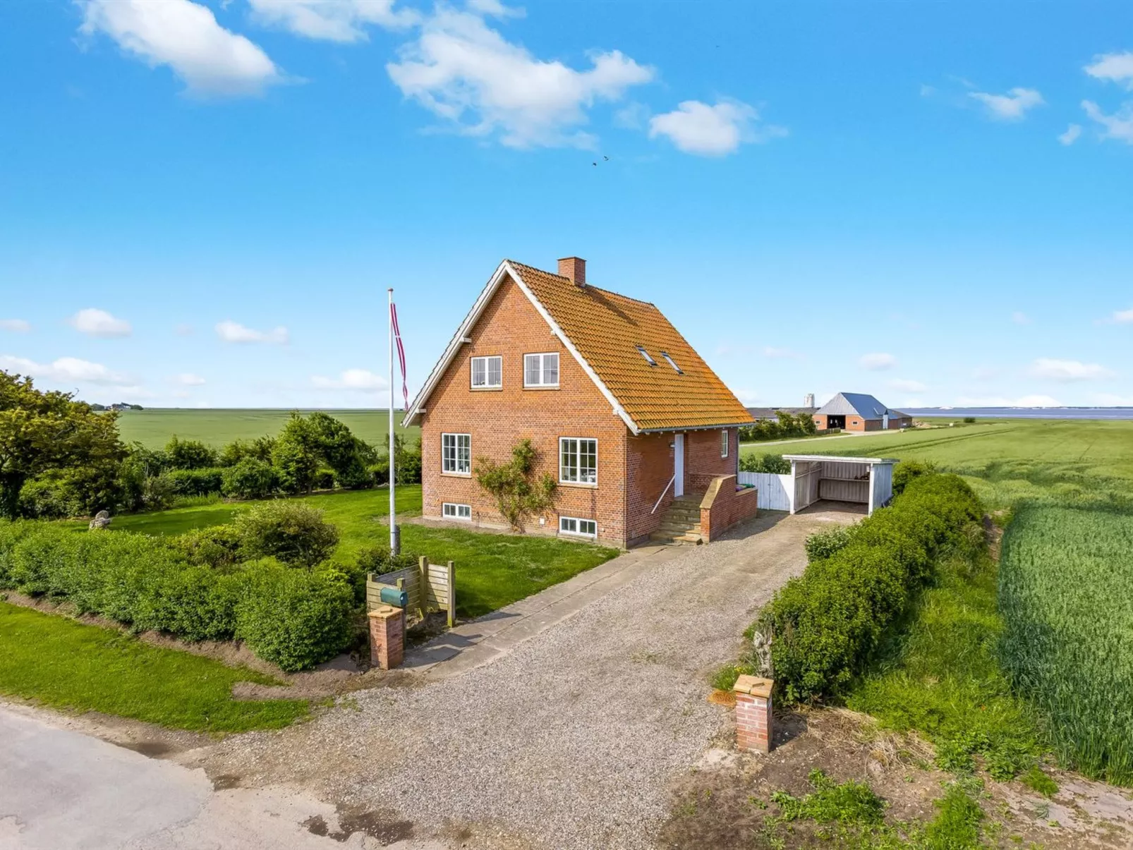 "Freja" - 12km from the sea-Draußen