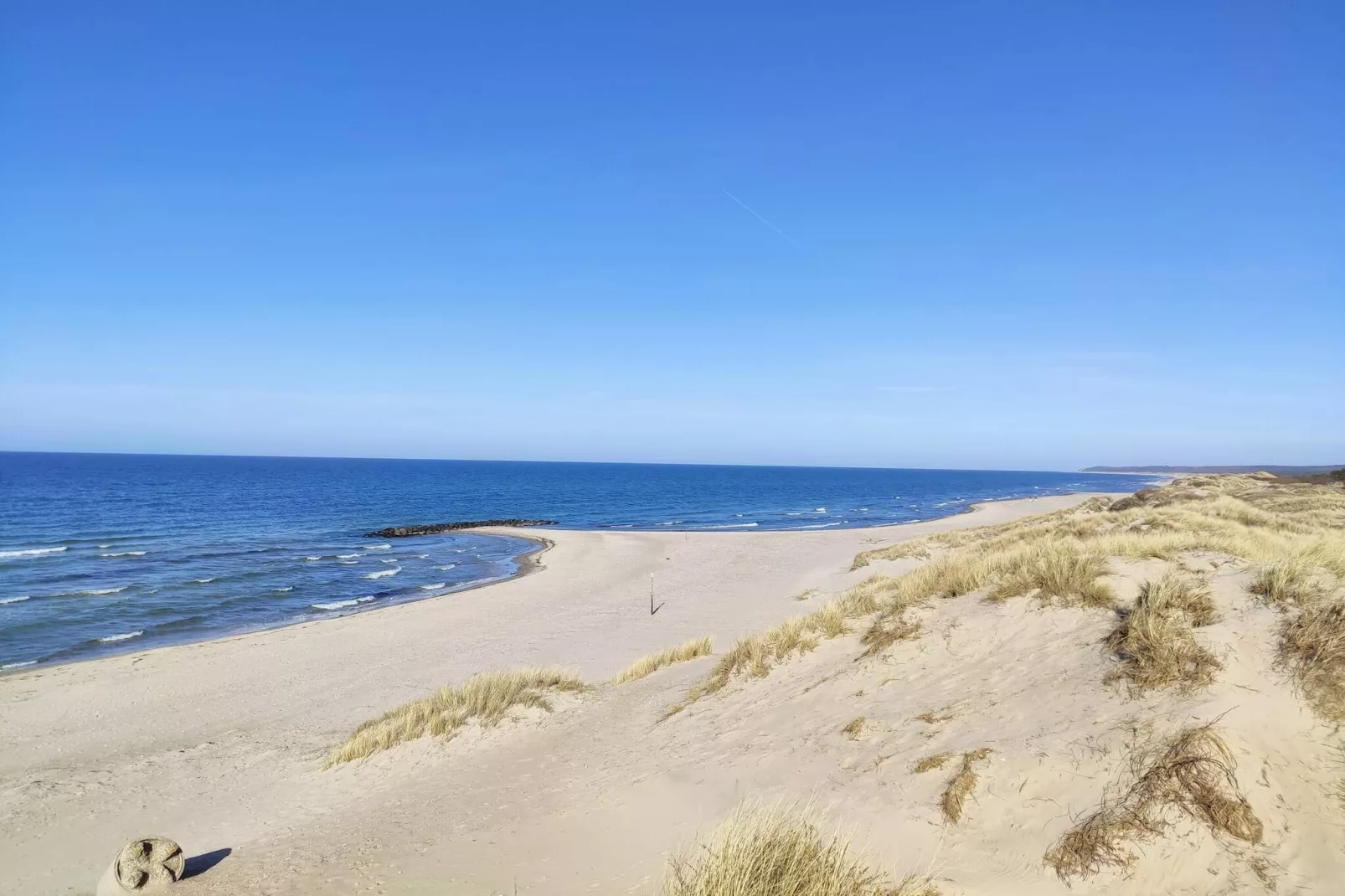 5 Sterne Ferienhaus in Liseleje-Wasserblick