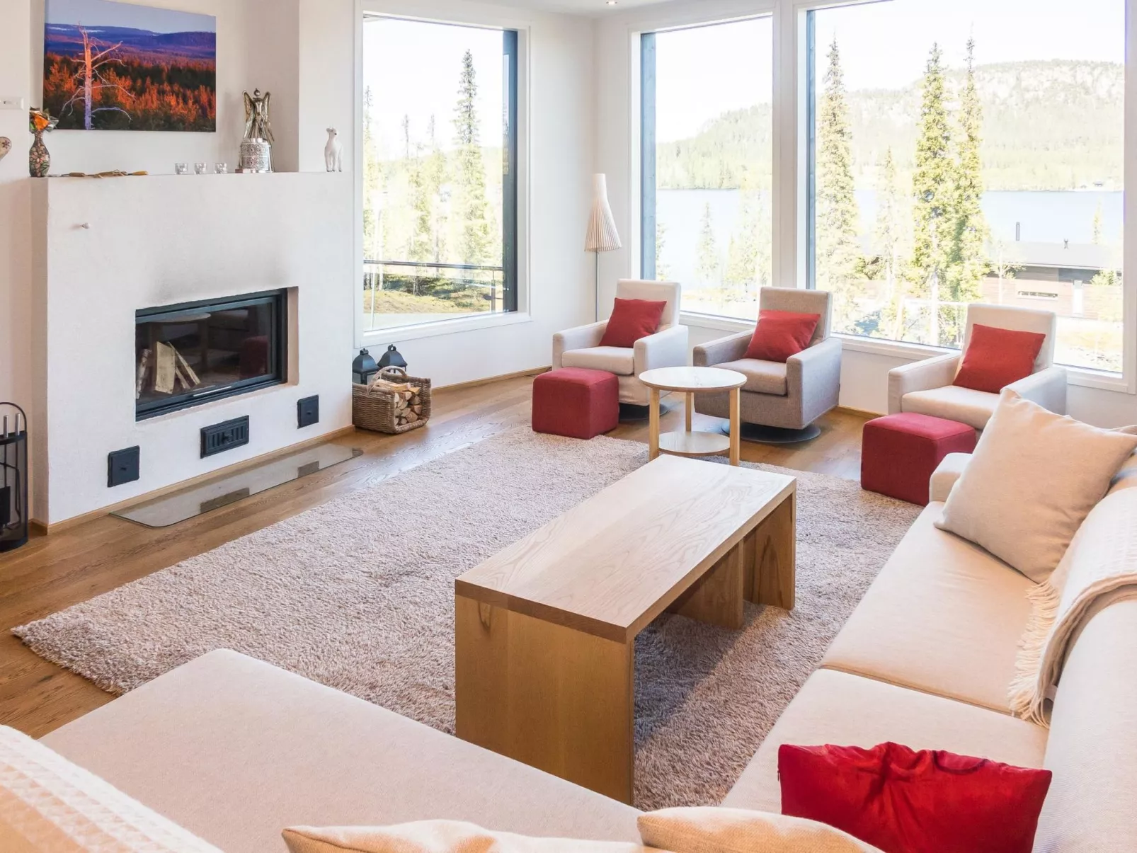 Holy lake chalet b-Drinnen