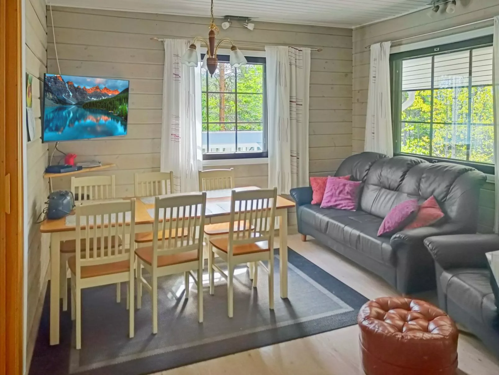 Ukkorinne mökki-Dedans