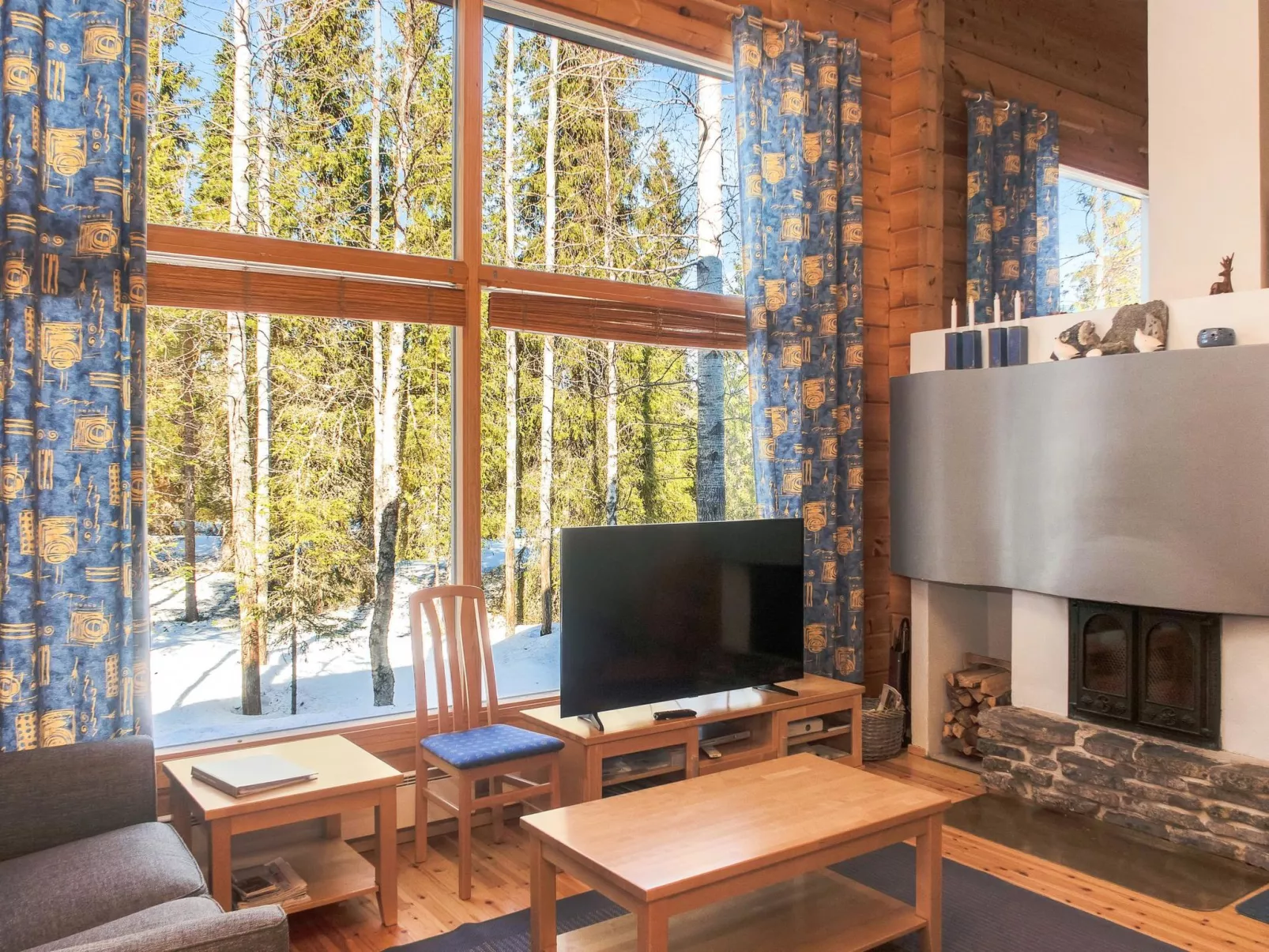 Villa rukaherttua-Dedans