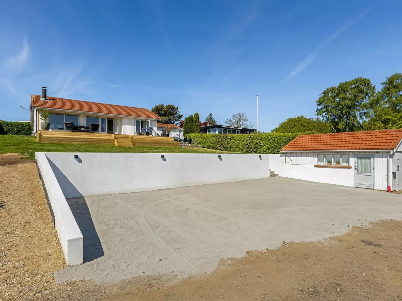 "Tobias" - 45m to the fjord-Draußen