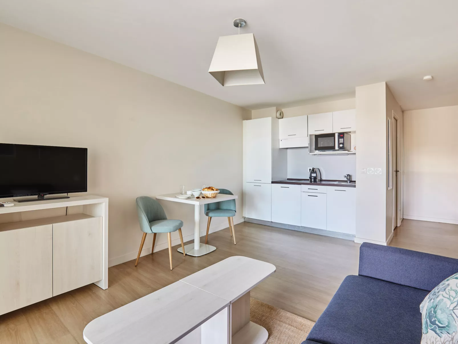 Les Dunes du Soleil-Drinnen