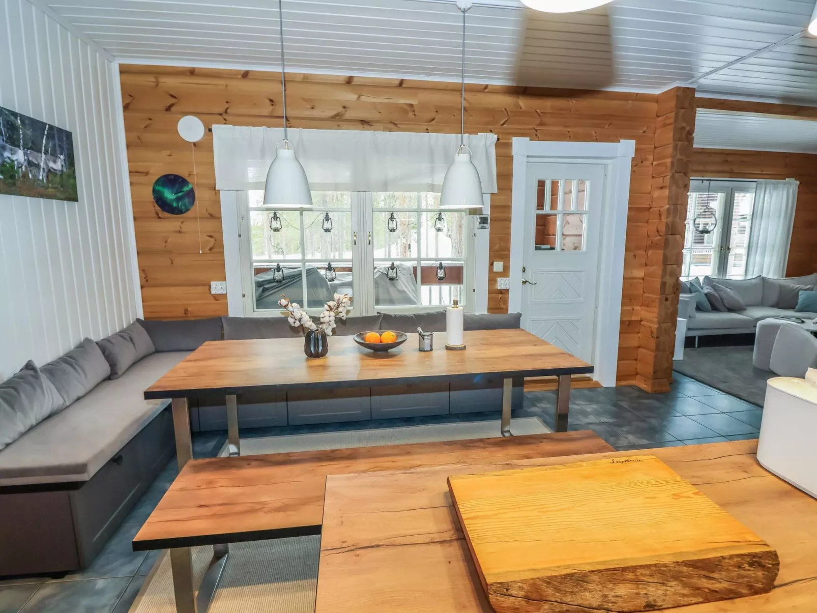 Villa kätkänkierros-Dedans