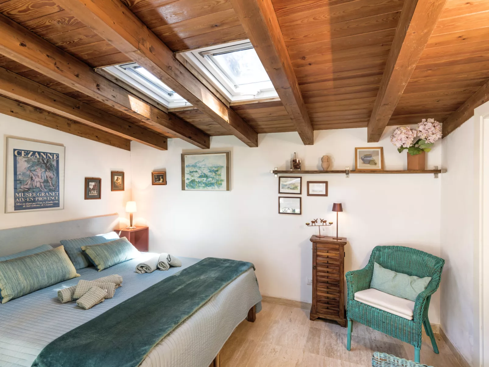 La casina nel bosco-Drinnen