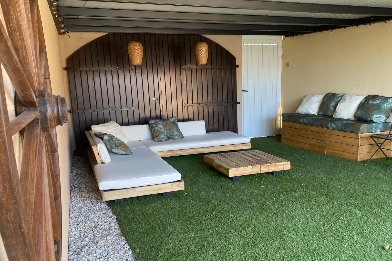 Le Mas d'à côté-Garten Sommer