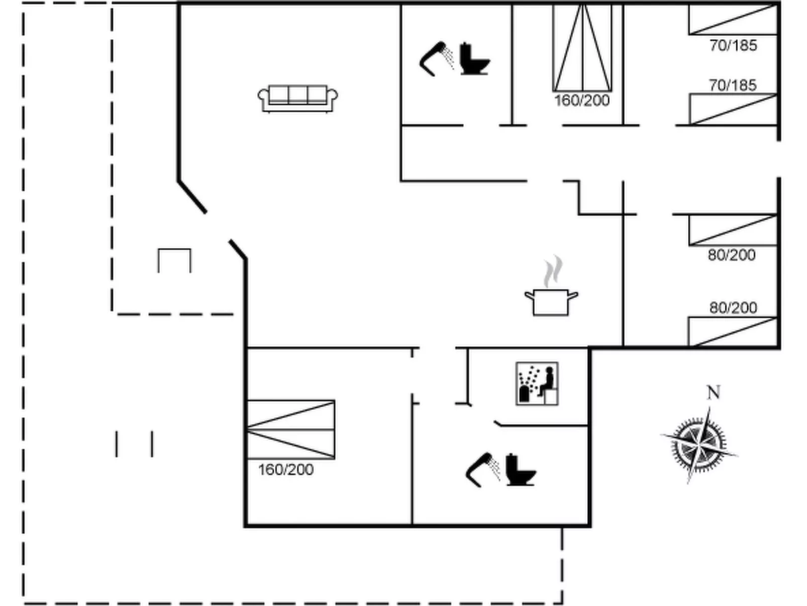 "Ovine" - 1.2km to the fjord
