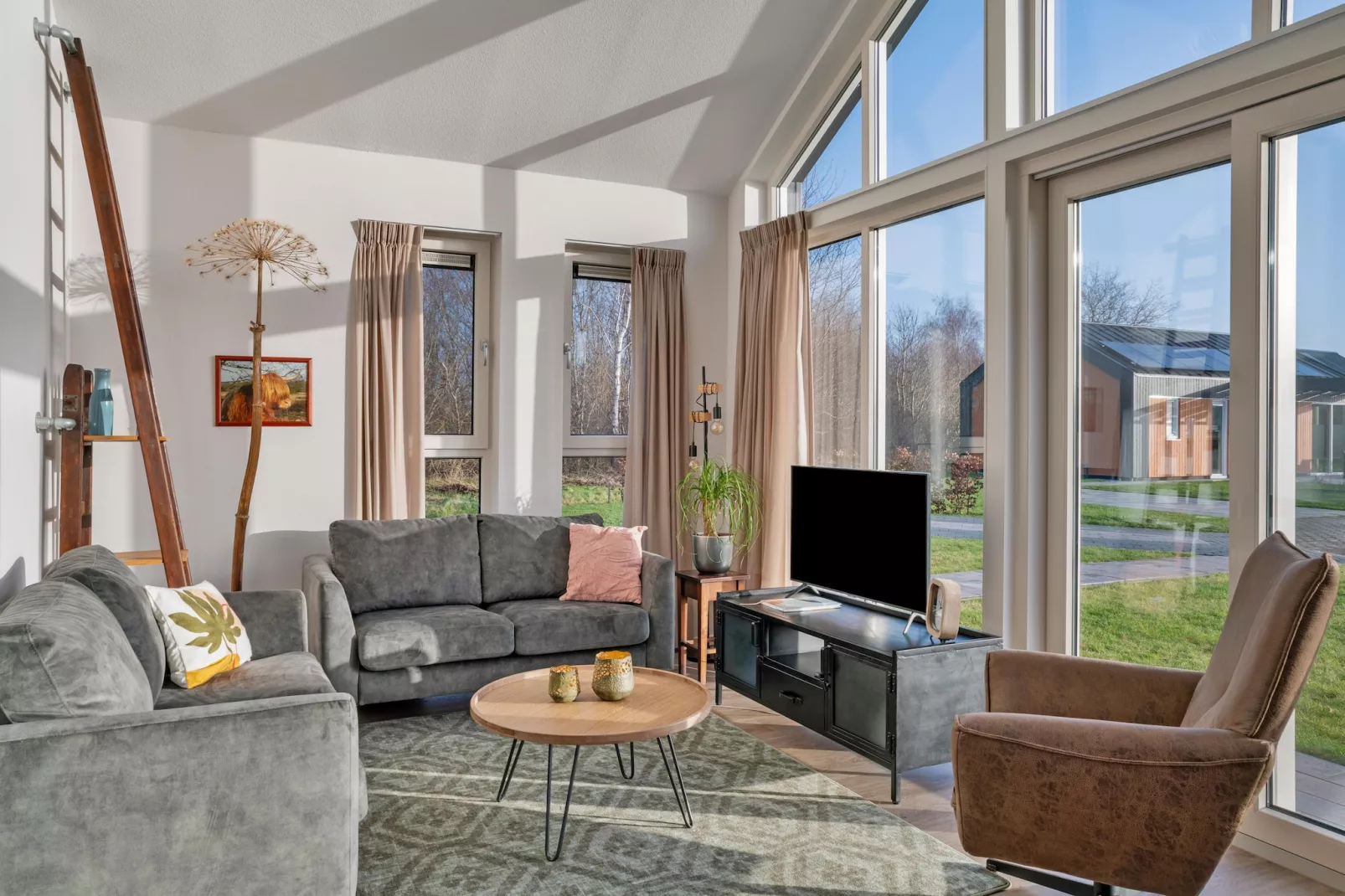 Villapark Akenveen 4-Living room