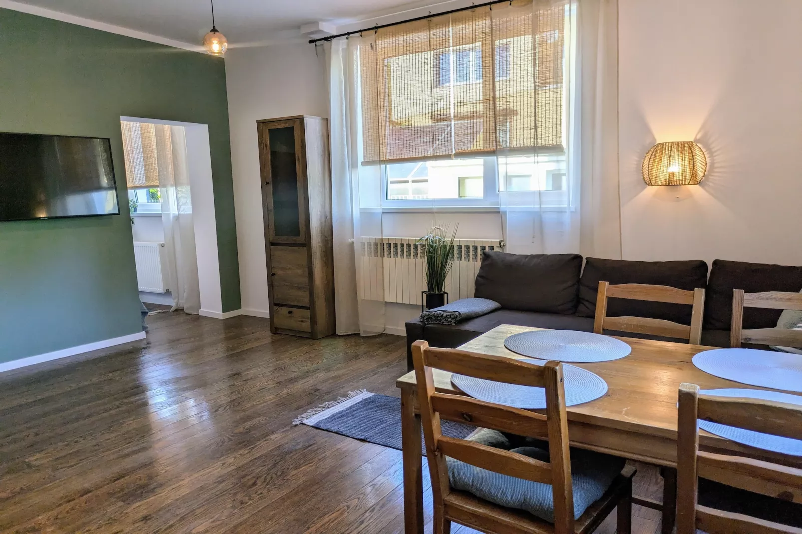 Apartament 4-osobowy na Portowej Kołobrzeg-Wohnzimmer