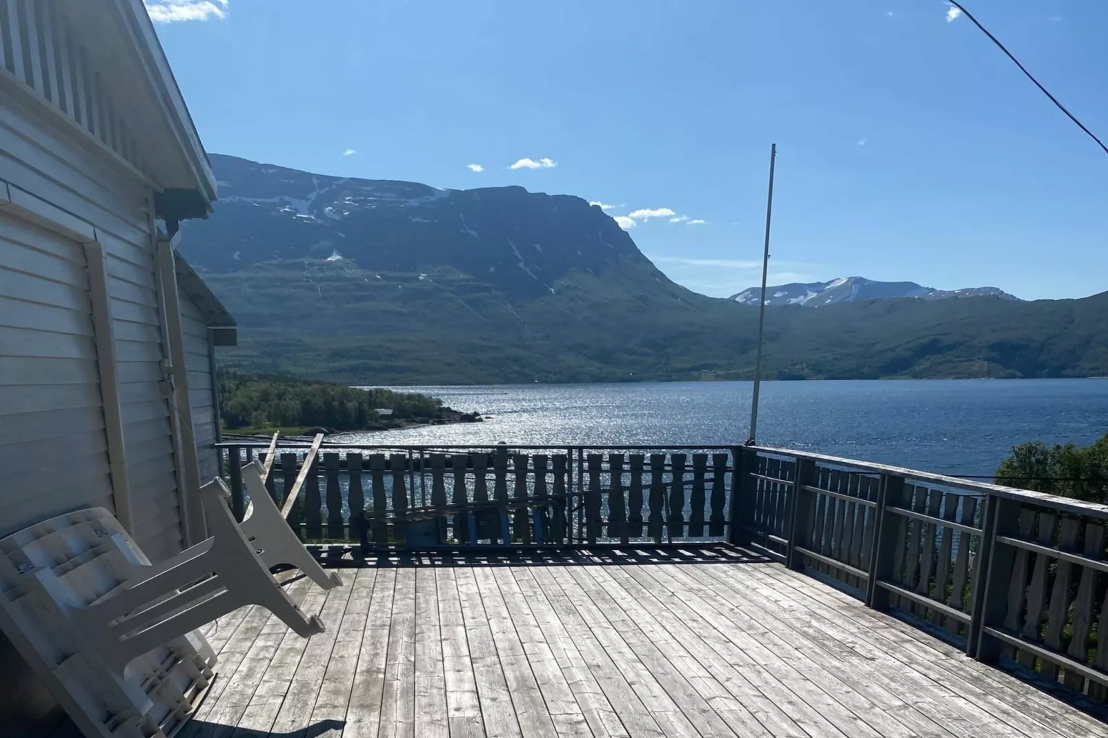 7 Personen Ferienhaus in Grovfjord-Wasserblick